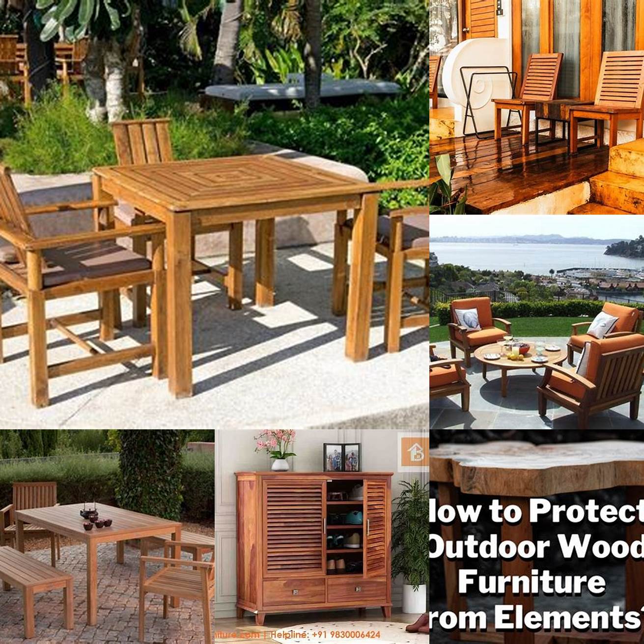 Protecting Teak Wood from the Elements
