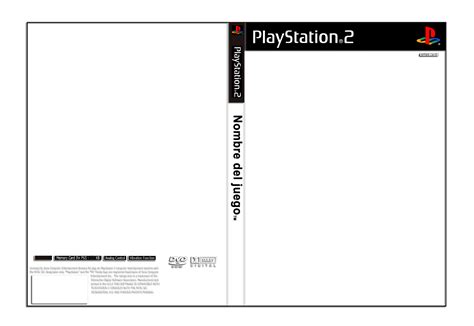 Ps2 Cover Template