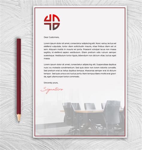 Psd Letter Template