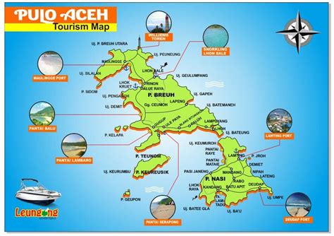 Peta Pulo Aceh Indonesia