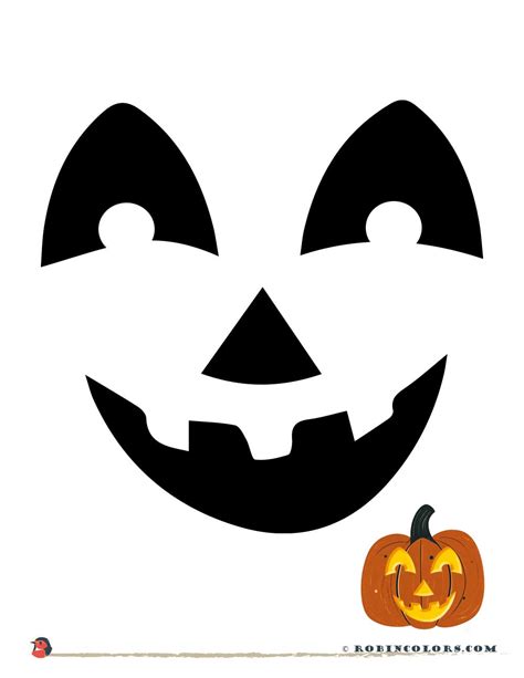 Pumpkin Face Printable