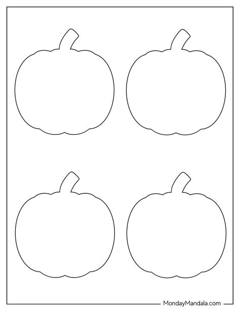 Pumpkin Template Free