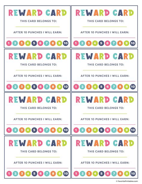 Punch Card Templates