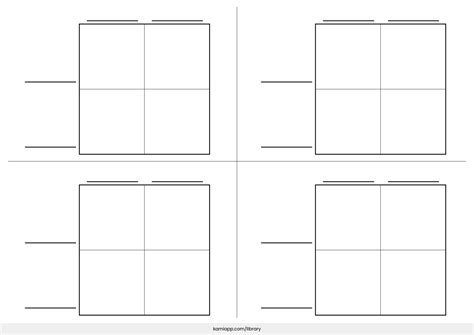 Punnett Square Template