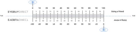 Pupil Distance Ruler Printable