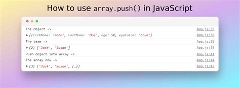 Push multiple elements to array