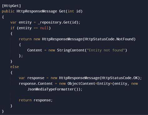 Put content in HttpResponseMessage object