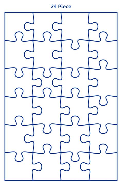 Puzzle Template Free