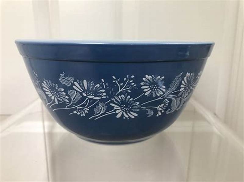 Pyrex Blue Flower Pattern