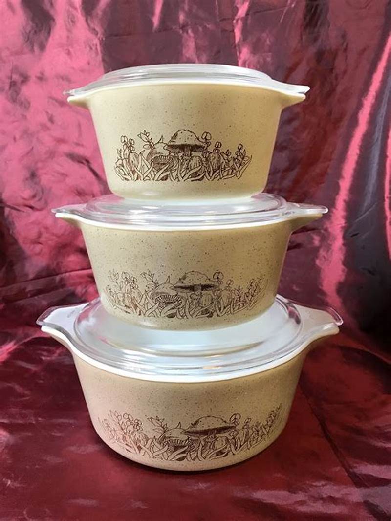 Pyrex Mushroom Pattern