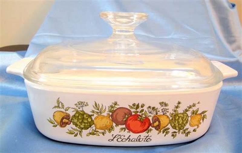 Pyrex Vegetable Pattern