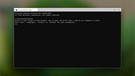 Python 64-Bit Windows 10