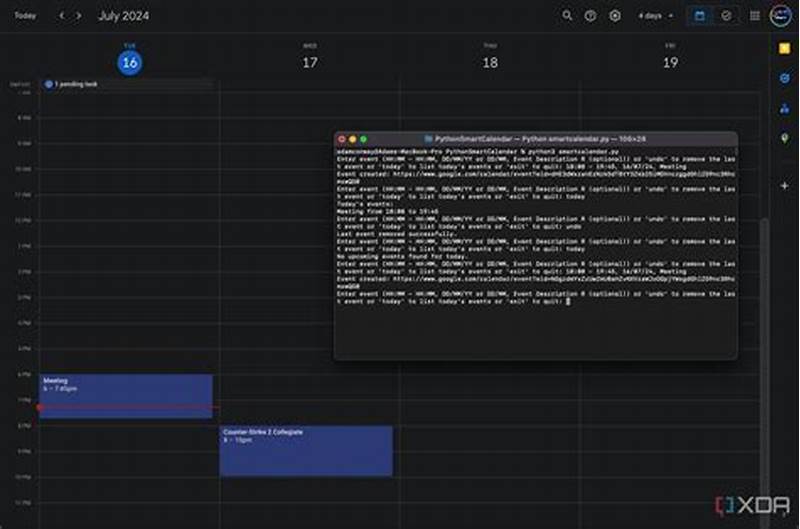 Python Add Event To Google Calendar