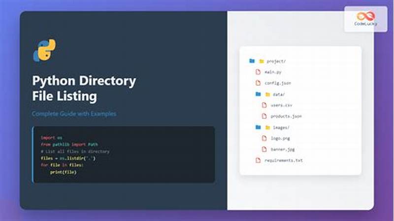 Python List Files In Directory With Pattern