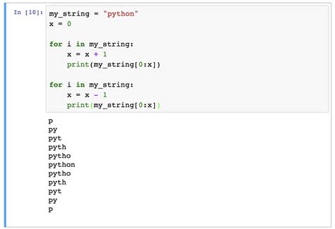 Python Loops Format
