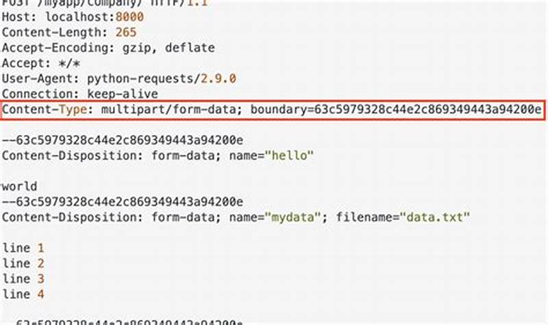 Python Requests Post File Multipart Form Data