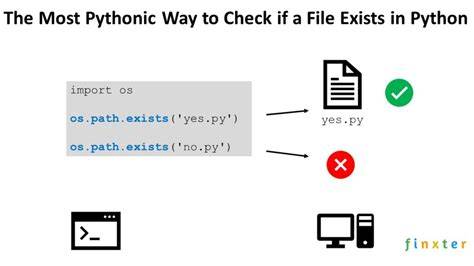Pythonic way to check if a file exists duplicate