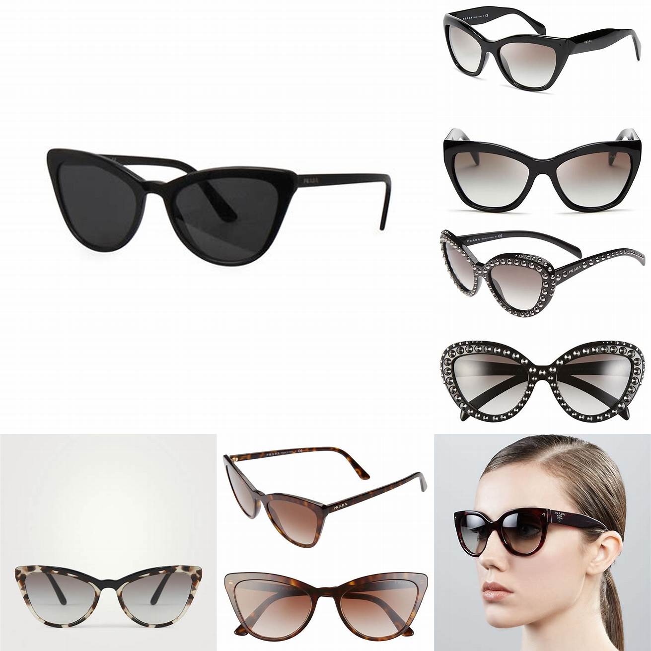 Q Can cat eye Prada sunglasses be worn by men