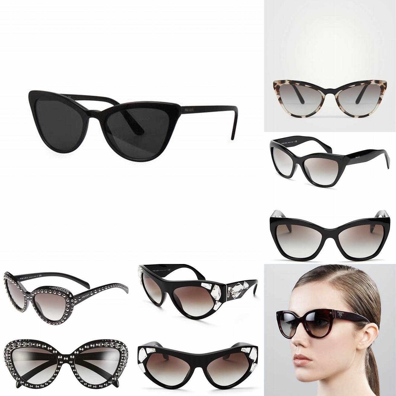 Q Can cat eye Prada sunglasses be worn during the winter