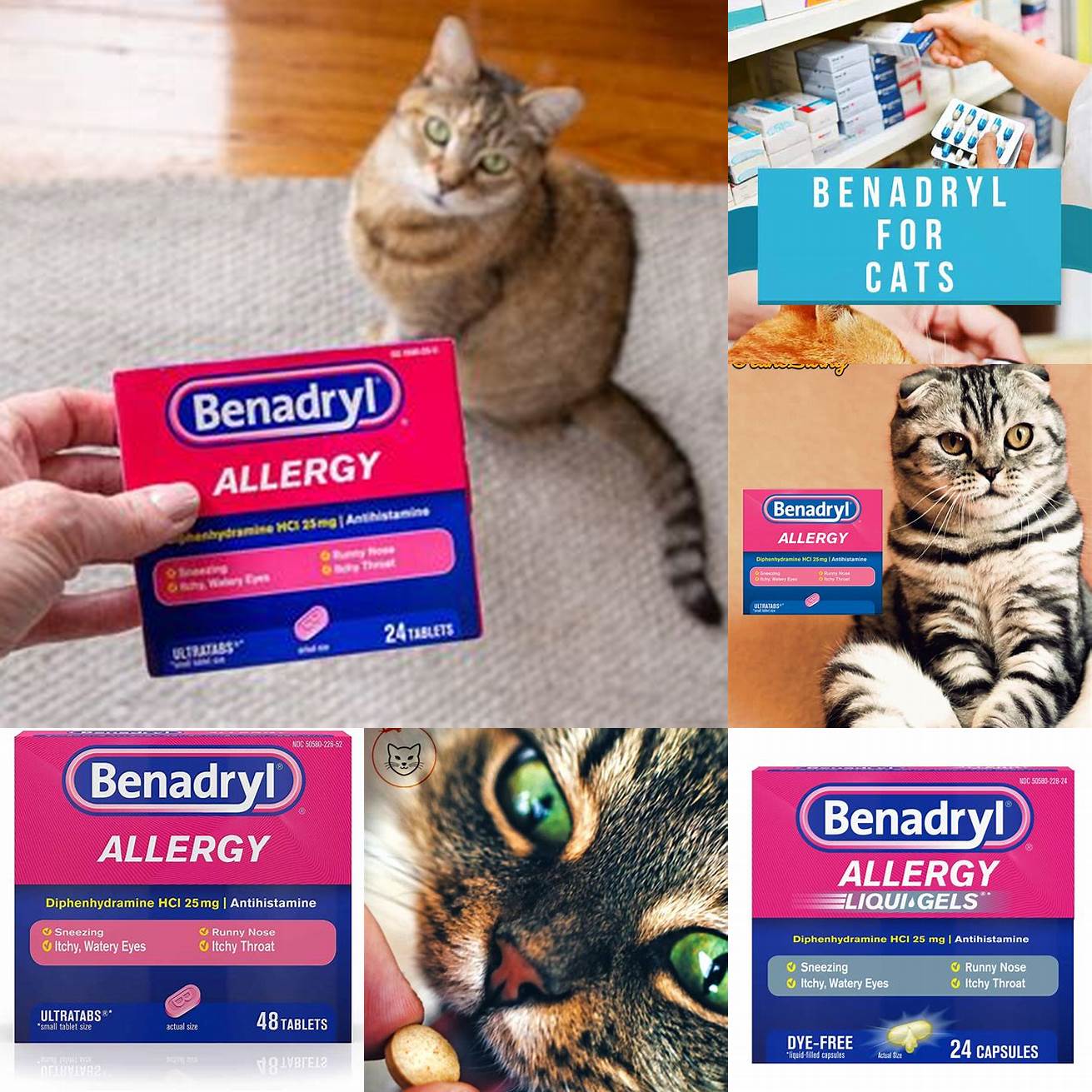 Q How long does Benadryl take to work in cats