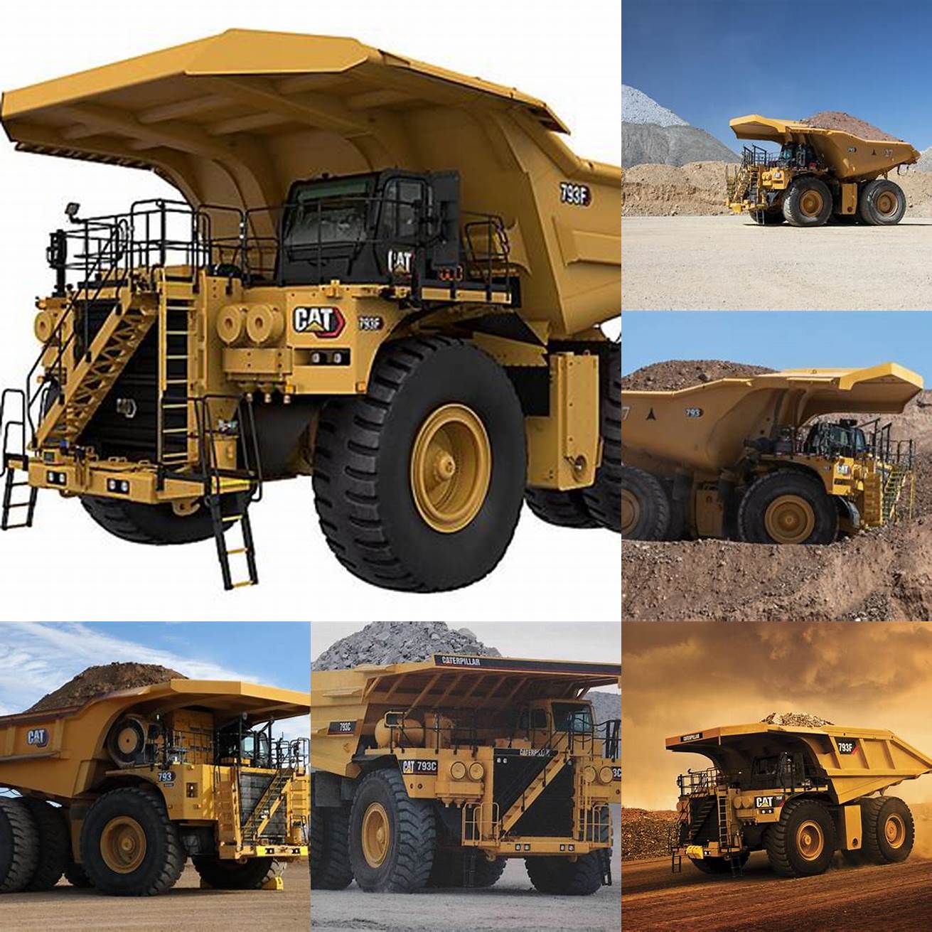Q What is the fuel efficiency of the Cat 793 haul truck