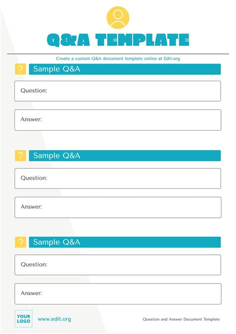 Q&a Template