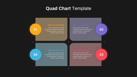 Quad Chart Template Ppt