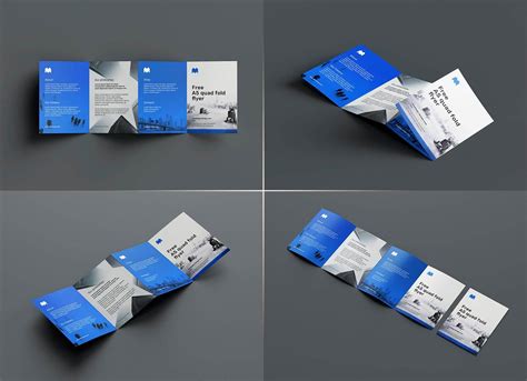 Quad Fold Brochure Template