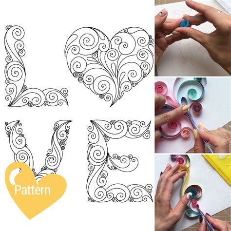 Quilling Patterns Free Printable