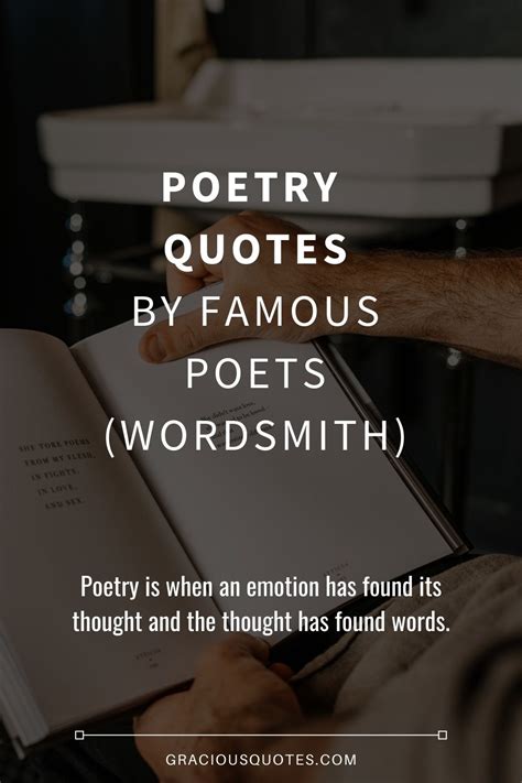 Quotes Famous Poets