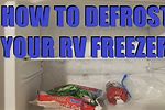 RV Freezer Frosting Up