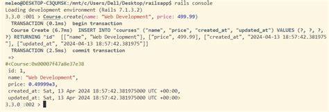 Rails How to list database tablesobjects using the Rails console