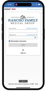 Rancho Family My Chart