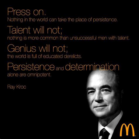 Ray Kroc persistence