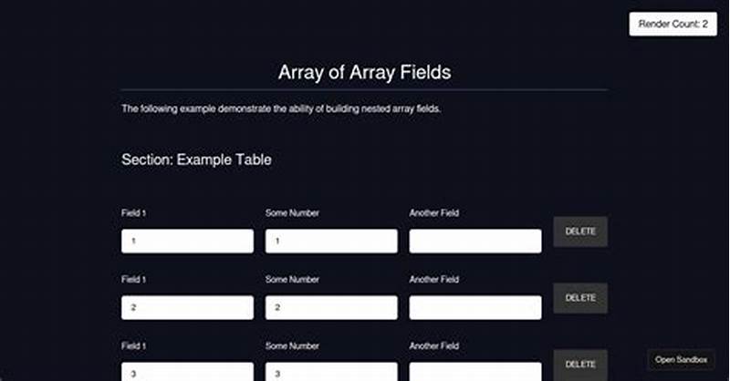 React Hook Form Usefieldarray