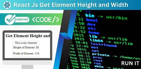 ReactJS - Get Height of an element