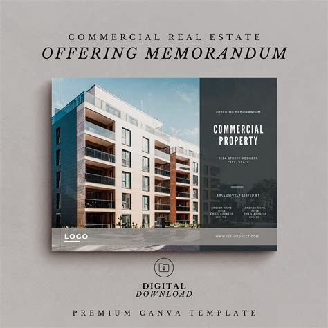 Real Estate Offering Memorandum Template