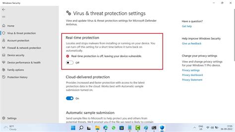 Real-time Protection