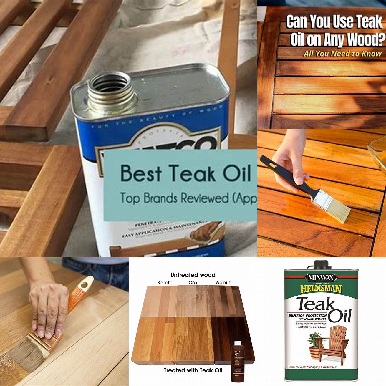 Reapply the teak oil every few months