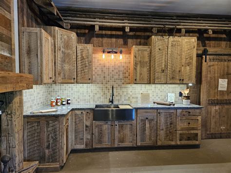 Reclaimed Wood Cabinetry