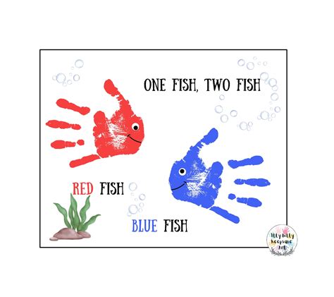 Red Fish Blue Fish Printable
