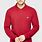 Red Long Sleeve Polo Shirt for Men