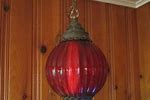 Red Swag Lamps