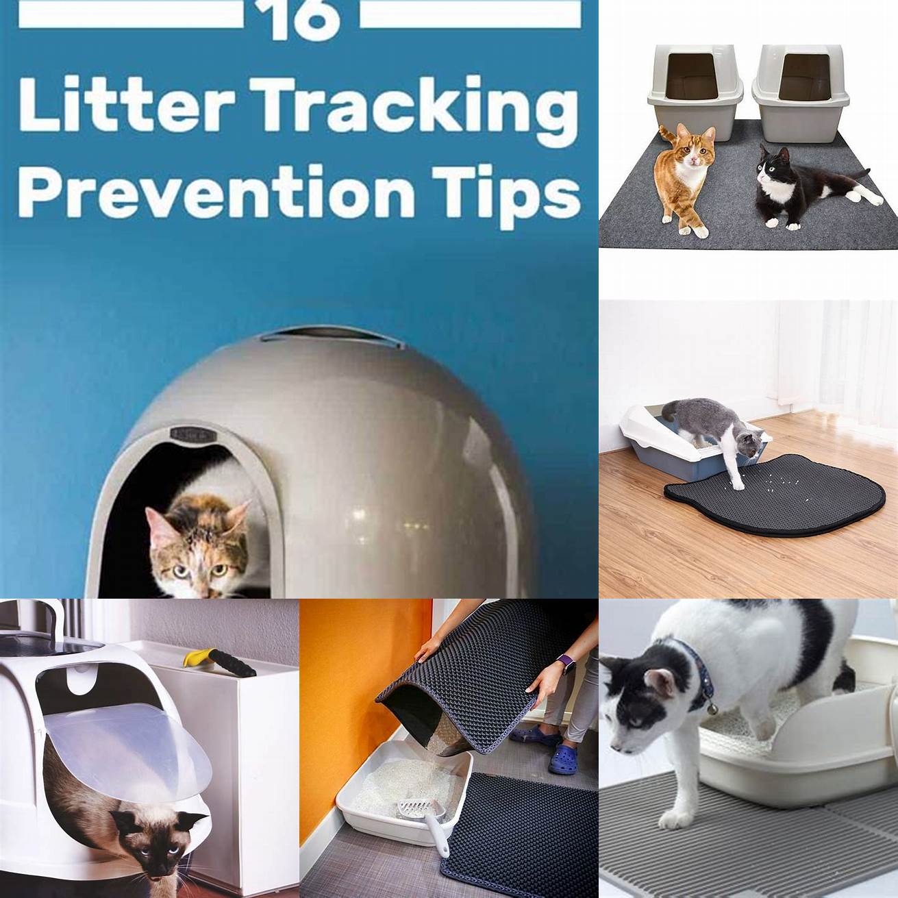 Reduces Litter Tracking