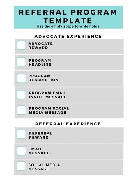 Referral Program Templates