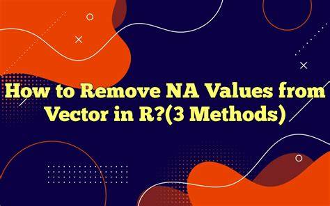 Remove NA values from a vector
