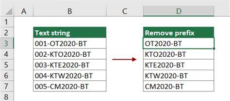 Remove a prefix from a string duplicate