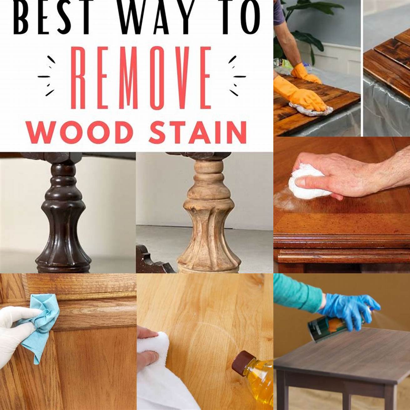 Removing Excess Stain