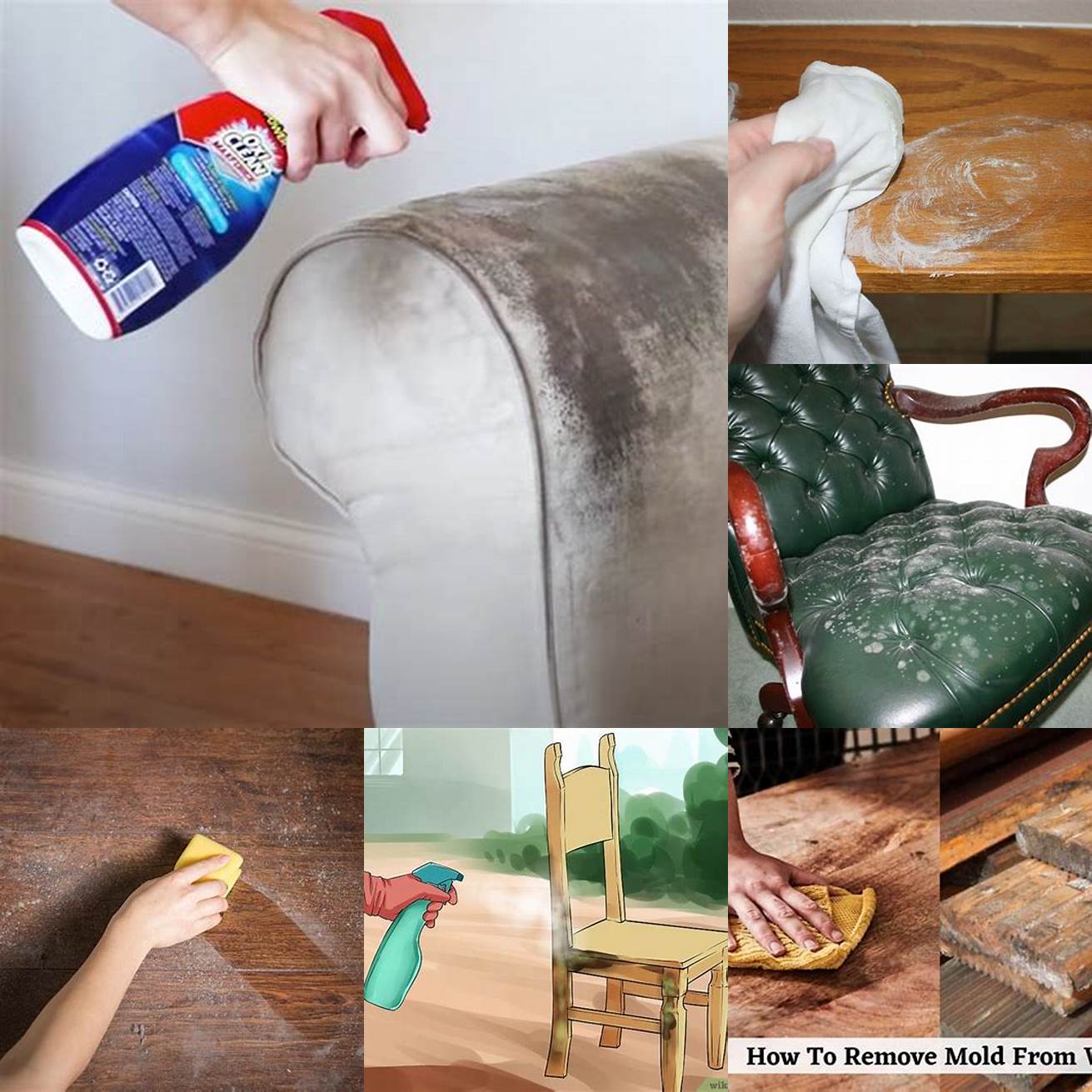 Removing Mildew and Stains