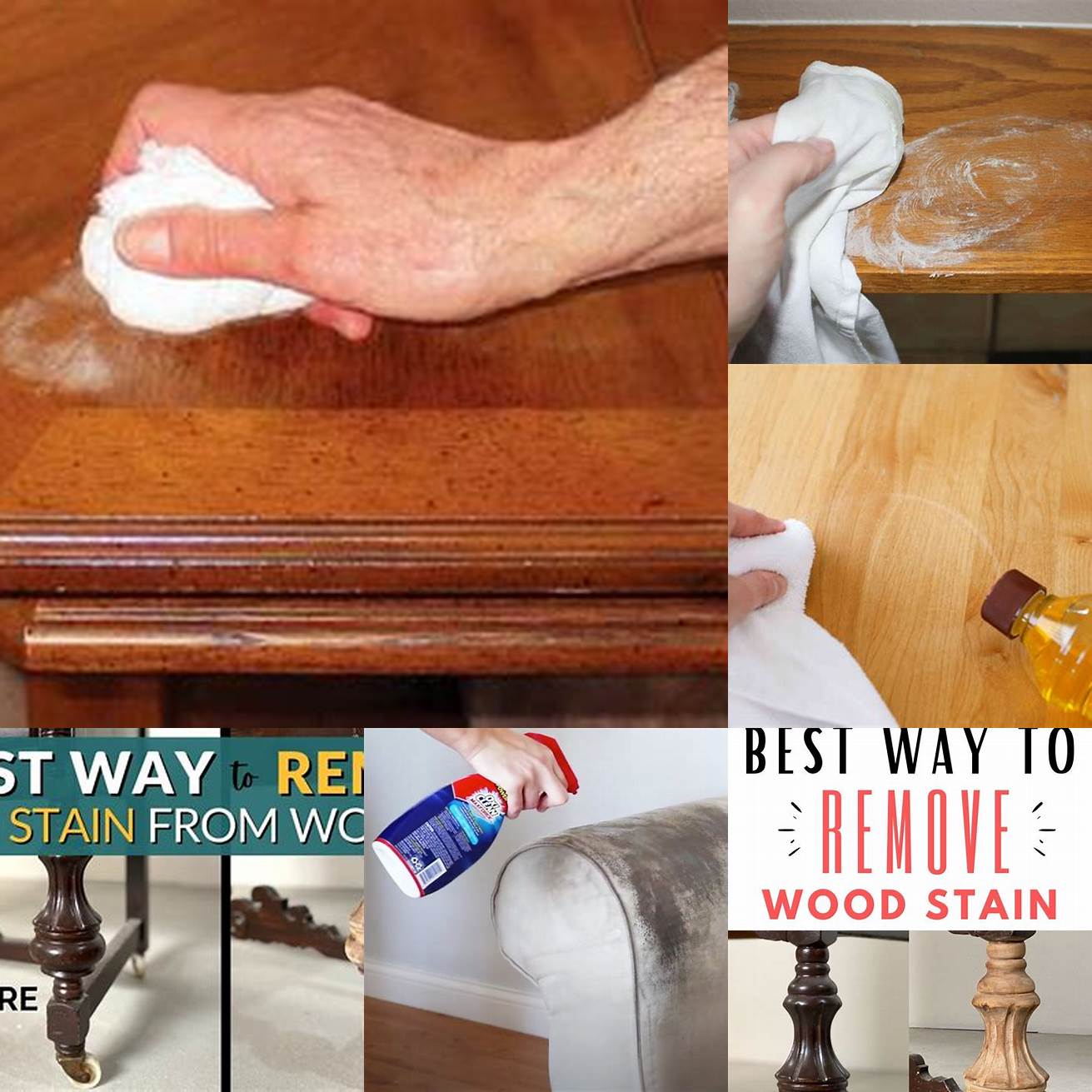 Removing Stains and Discoloration